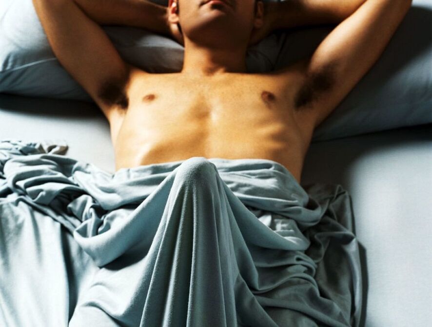 pene grande después del ejercicio de agrandamiento